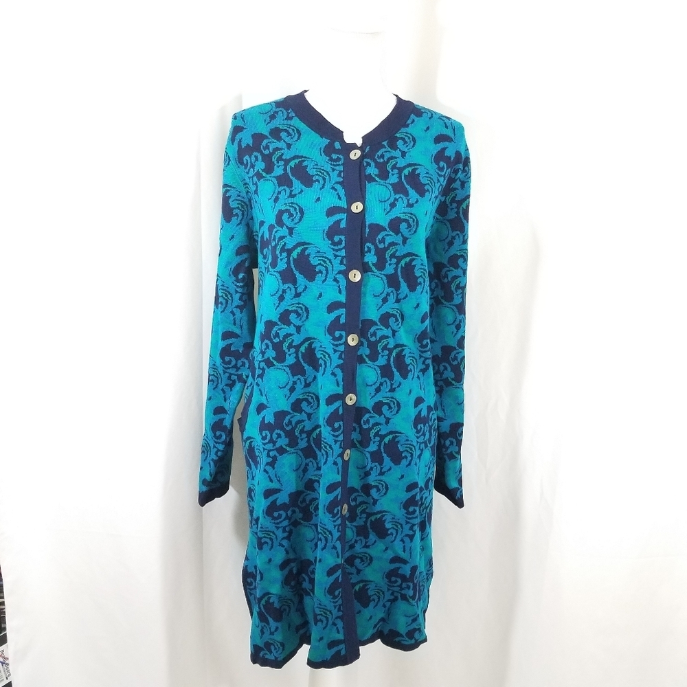 Norm Thompson Sweater Jacket Nwot XL